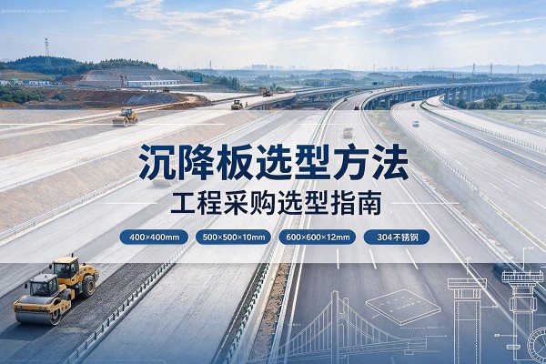 高陵沉降板选择方法