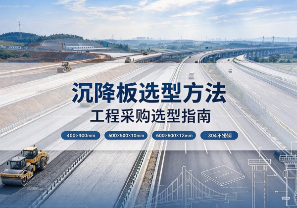 高陵沉降板选择方法